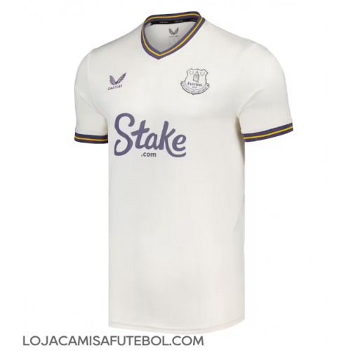 Camisa de Futebol Everton Equipamento Alternativo 2024-25 Manga Curta